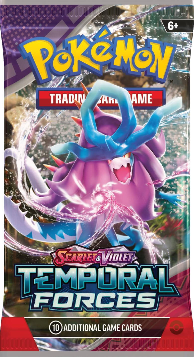 Pokemon Tcg Scarlet & Violet 5: Temporal Forces Booster Pack Pokemon Tcg Scarlet & Violet 5: Temporal Forces Booster Pack